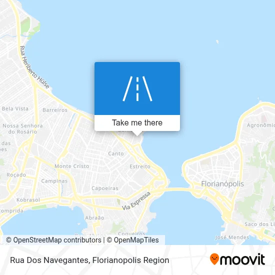 Rua Dos Navegantes map