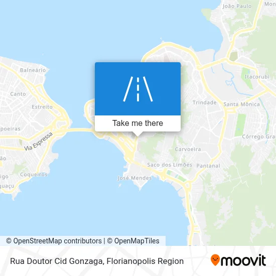 Rua Doutor Cid Gonzaga map