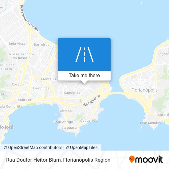 Rua Doutor Heitor Blum map