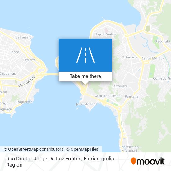 Rua Doutor Jorge Da Luz Fontes map