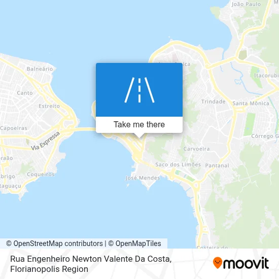 Rua Engenheiro Newton Valente Da Costa map