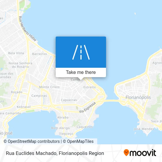 Rua Euclides Machado map