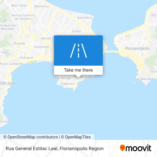 Rua General Estilac Leal map