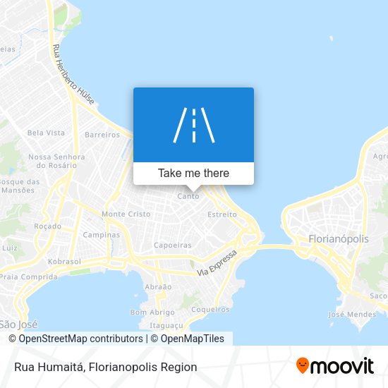 Rua Humaitá map