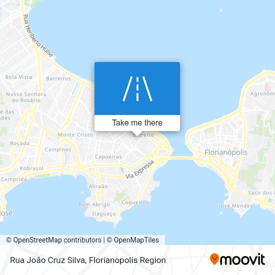 Rua João Cruz Silva map