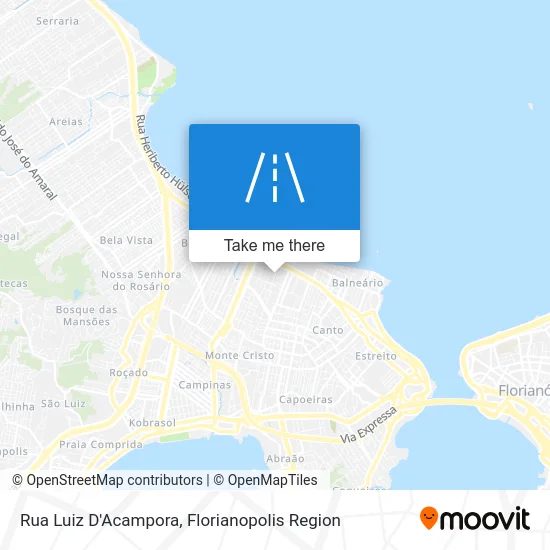 Rua Luiz D'Acampora map