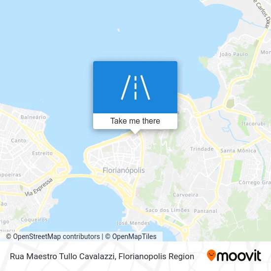 Rua Maestro Tullo Cavalazzi map