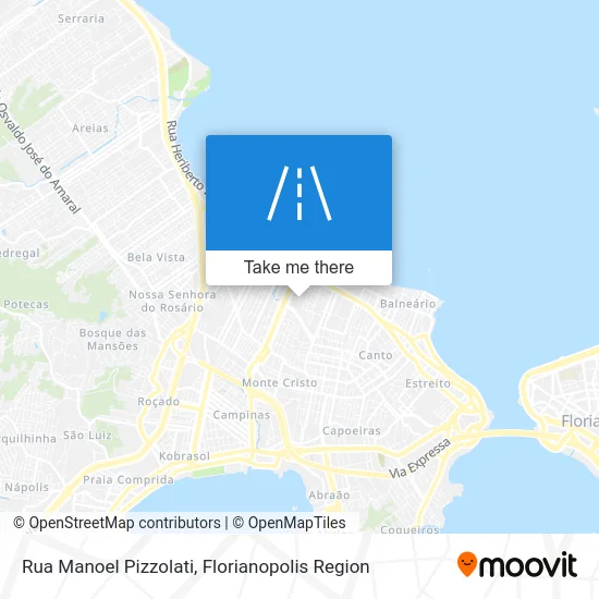 Rua Manoel Pizzolati map