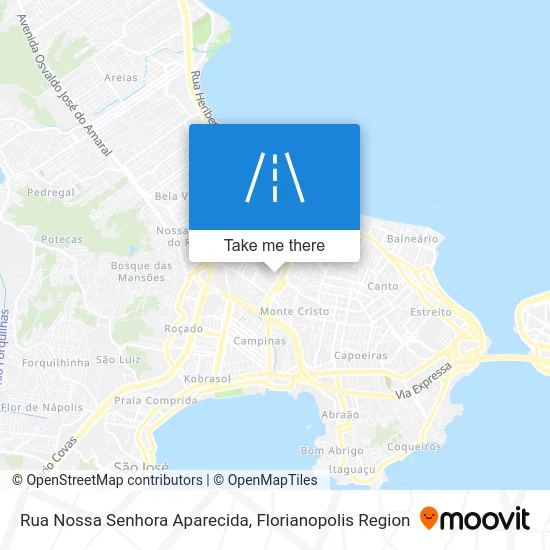 Rua Nossa Senhora Aparecida map