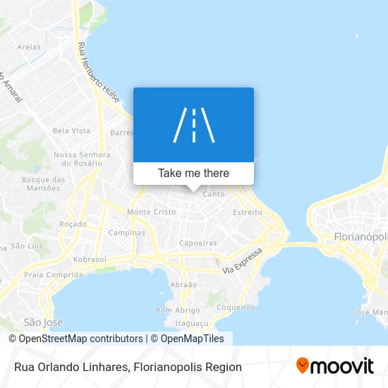 Rua Orlando Linhares map