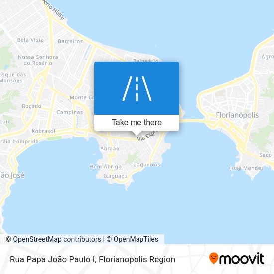 Rua Papa João Paulo I map