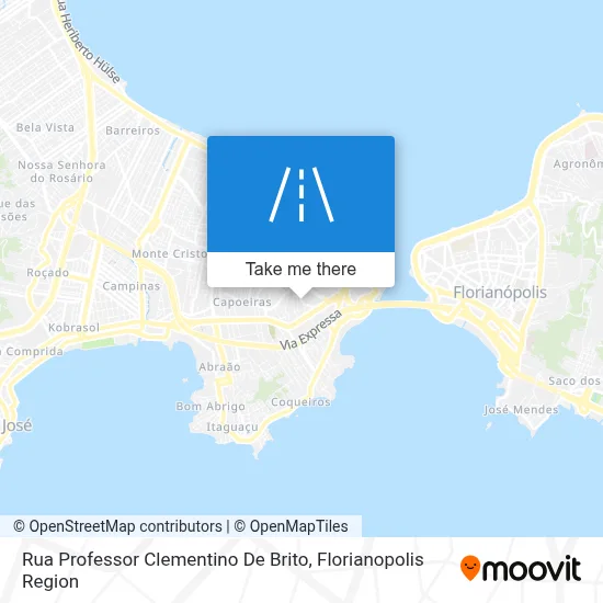 Rua Professor Clementino De Brito map