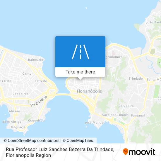 Rua Professor Luiz Sanches Bezerra Da Trindade map