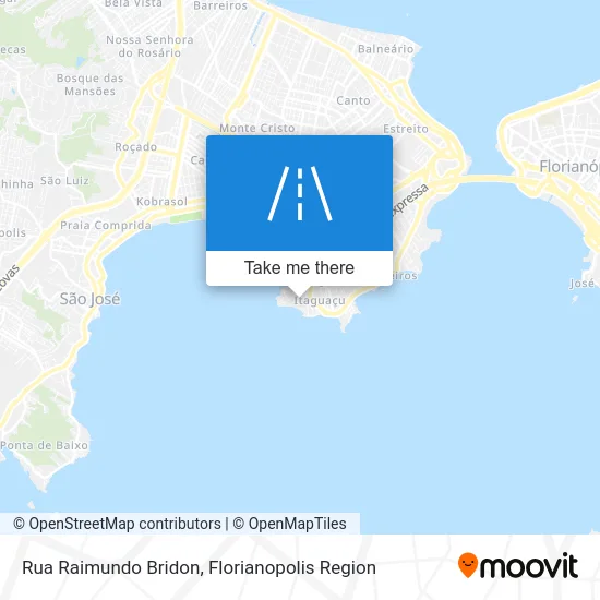 Rua Raimundo Bridon map