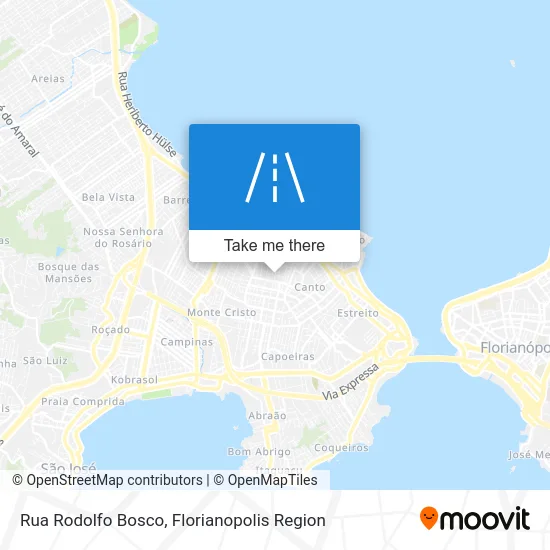 Rua Rodolfo Bosco map