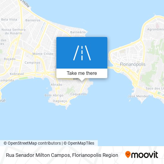Rua Senador Milton Campos map