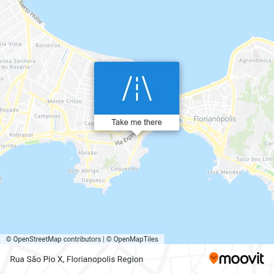 Rua São Pio X map
