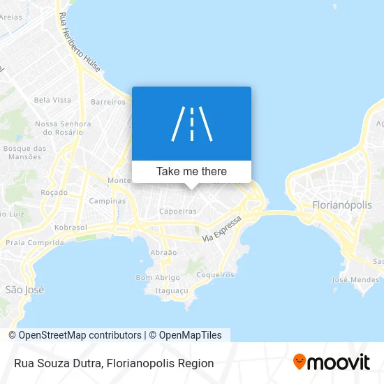 Rua Souza Dutra map