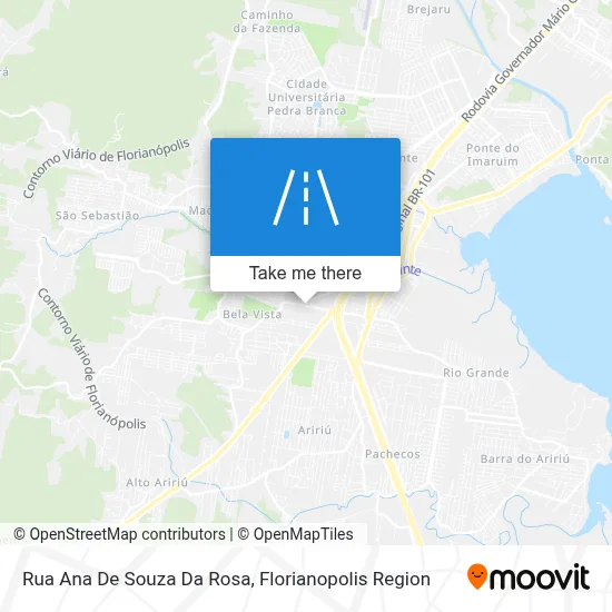 Rua Ana De Souza Da Rosa map