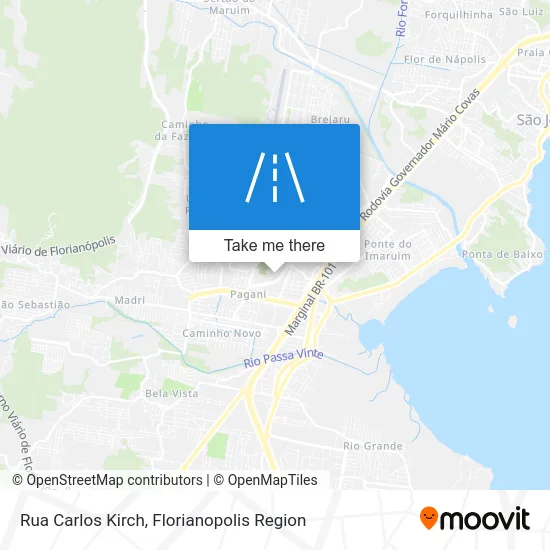 Rua Carlos Kirch map