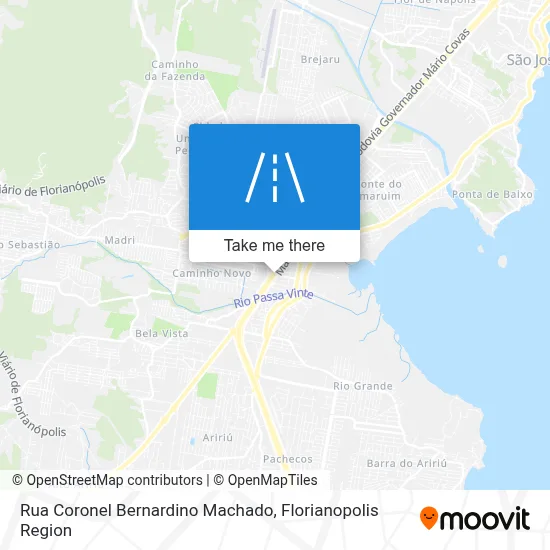 Rua Coronel Bernardino Machado map