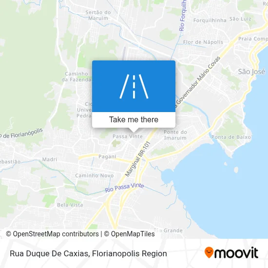 Rua Duque De Caxias map