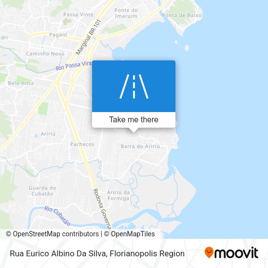 Rua Eurico Albino Da Silva map