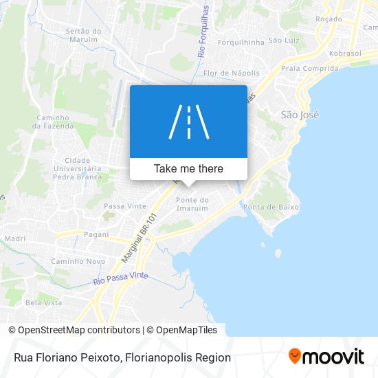 Rua Floriano Peixoto map