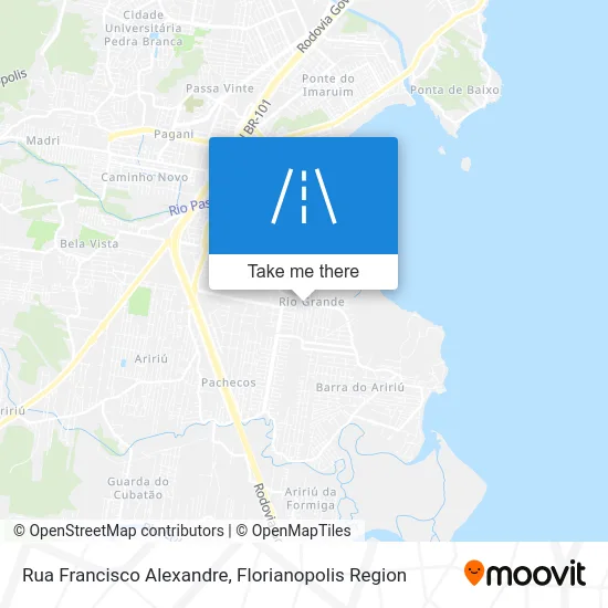 Rua Francisco Alexandre map