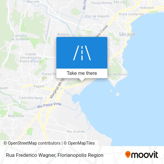 Rua Frederico Wagner map