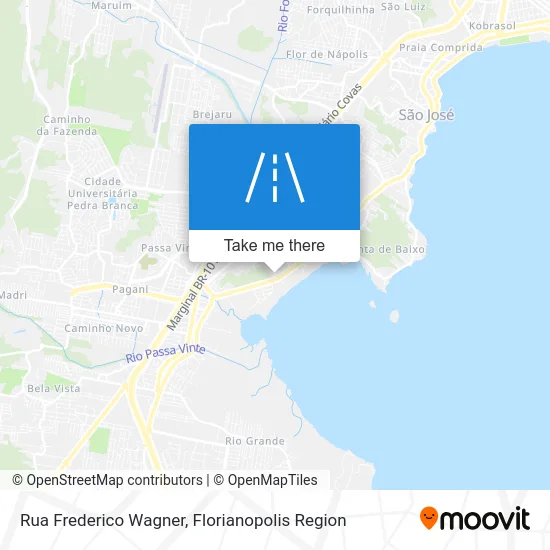 Rua Frederico Wagner map