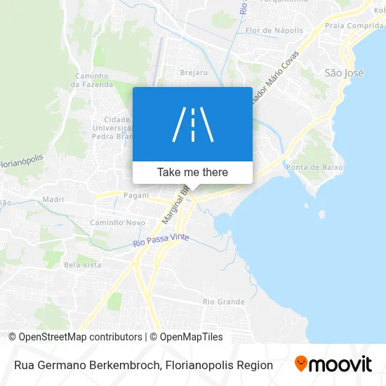 Rua Germano Berkembroch map