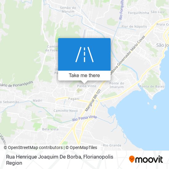 Mapa Rua Henrique Joaquim De Borba