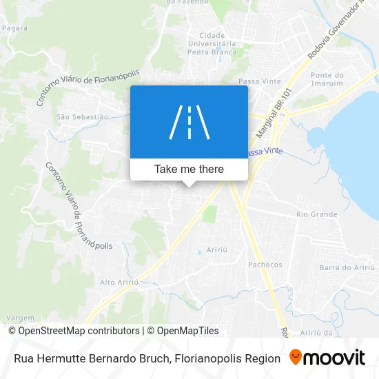 Rua Hermutte Bernardo Bruch map