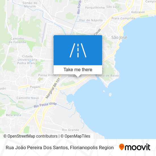 Rua João Pereira Dos Santos map