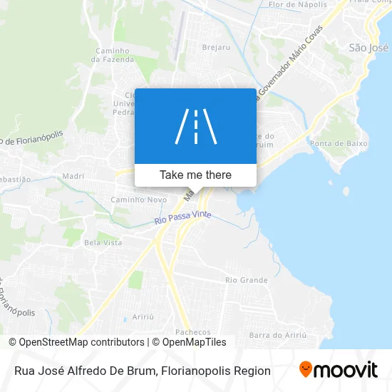 Rua José Alfredo De Brum map