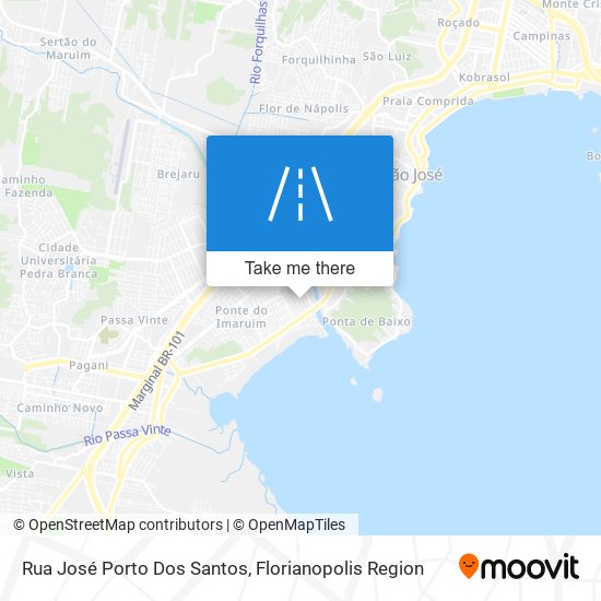 Mapa Rua José Porto Dos Santos