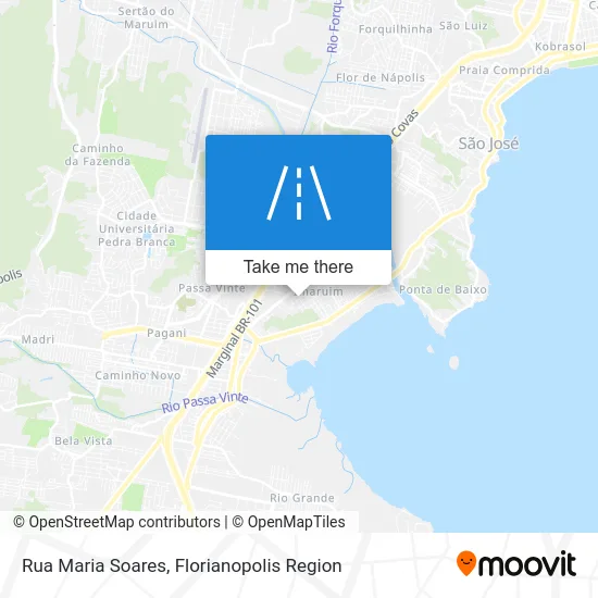 Rua Maria Soares map