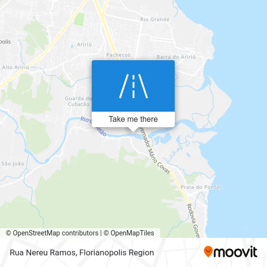 Rua Nereu Ramos map