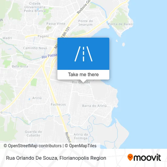 Rua Orlando De Souza map