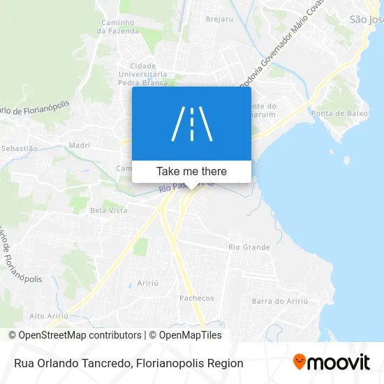 Rua Orlando Tancredo map