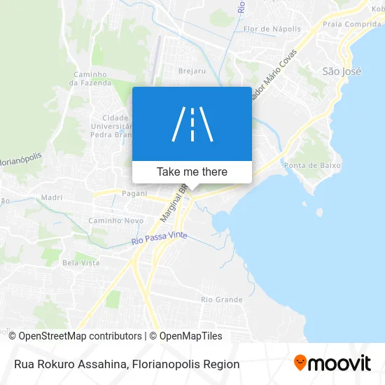 Rua Rokuro Assahina map