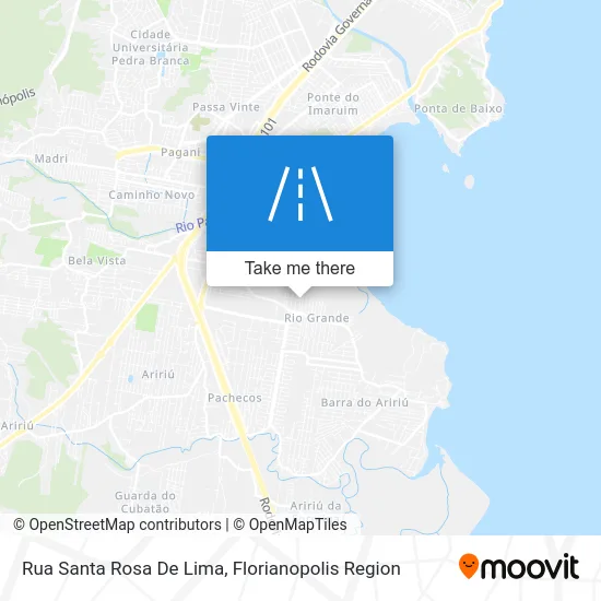Rua Santa Rosa De Lima map