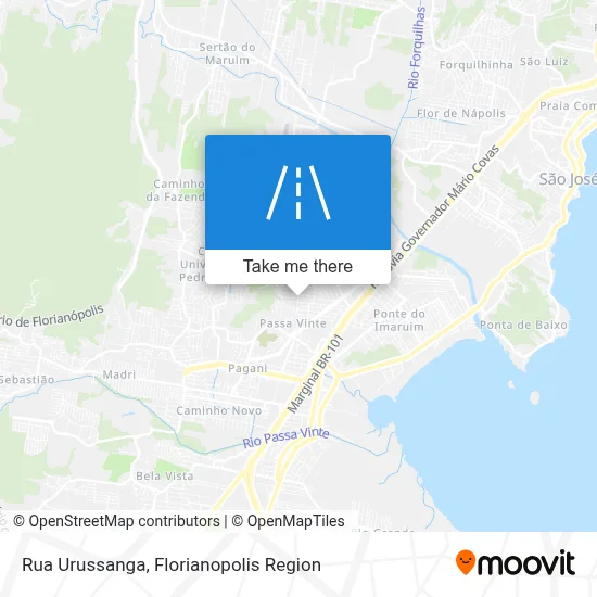 Rua Urussanga map