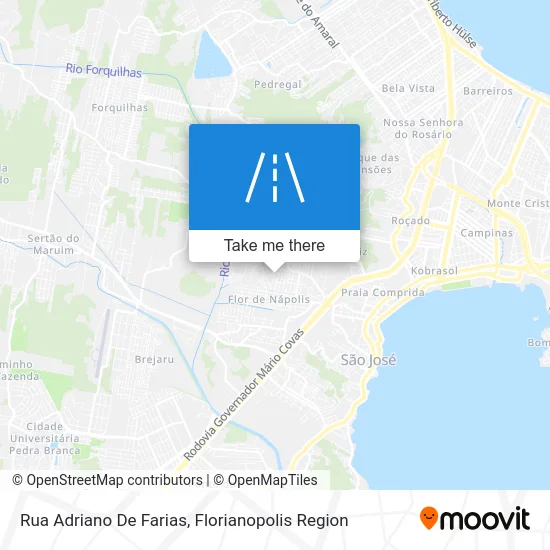 Rua Adriano De Farias map