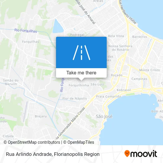 Rua Arlindo Andrade map