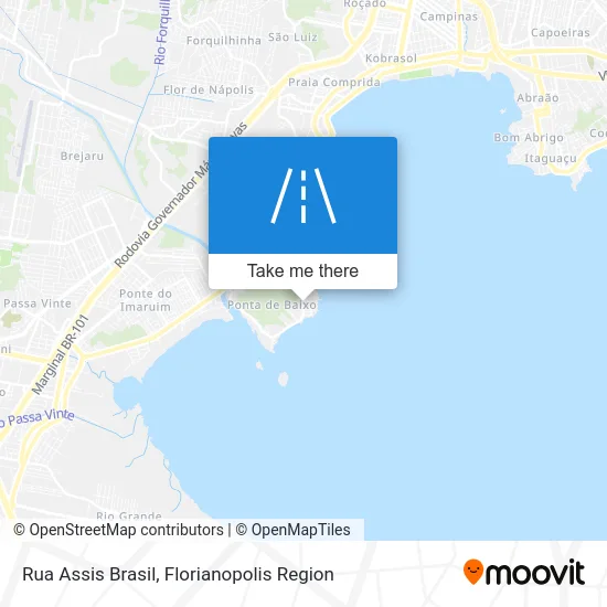 Rua Assis Brasil map