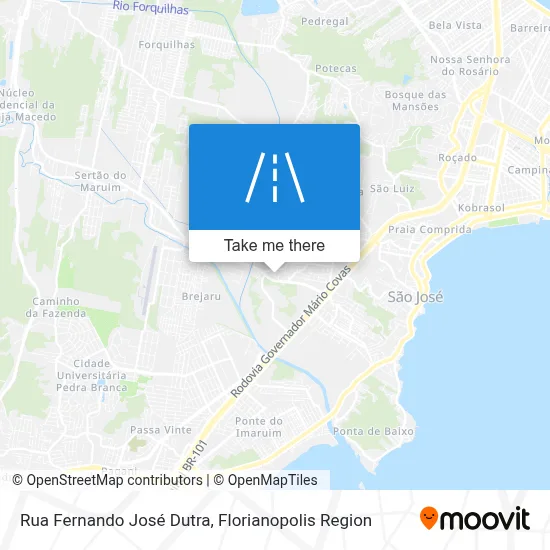 Rua Fernando José Dutra map