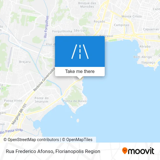 Rua Frederico Afonso map