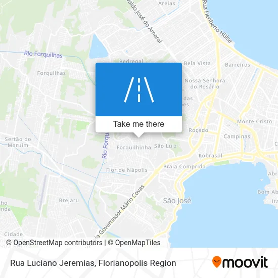 Rua Luciano Jeremias map